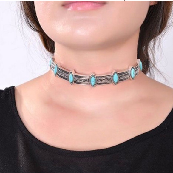 NWT WOMEN'S BOHO CHOCKER NECKLACE - Picture 3 of 3